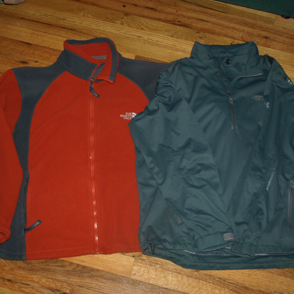 Men's Sports Jackets (2) - Northface & Under Amour